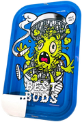 Best Buds Rolltablett mit magnetischer Grinder-Karte Cannabis Samen von Misch