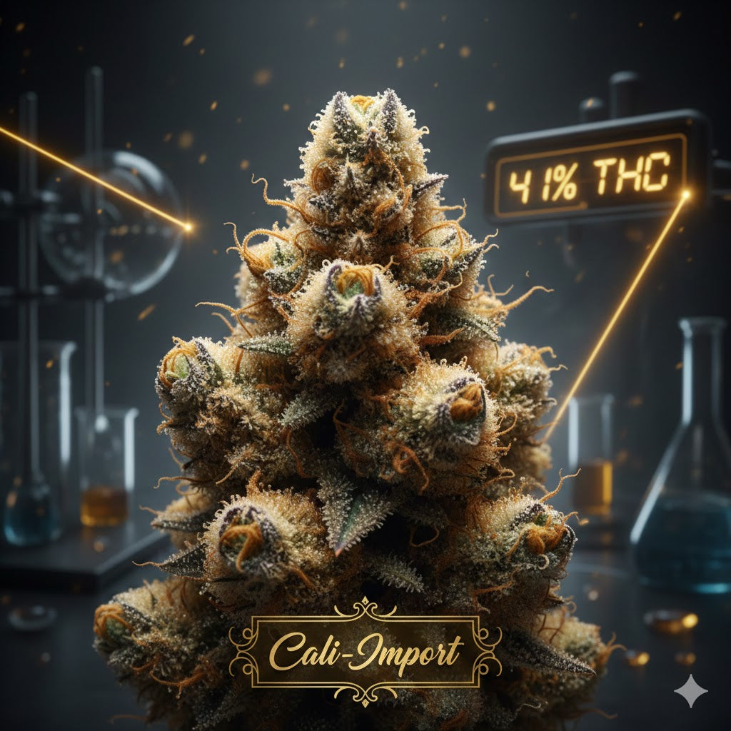 Stärkste Sorten 2026: Think Tank (41% THC), Future #1 und die US-Elite im Test