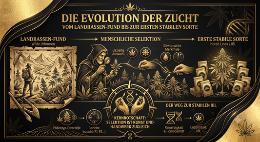 Die Evolution der Zucht: Vom Landrassen-Fund bis zur ersten stabilen Sorte