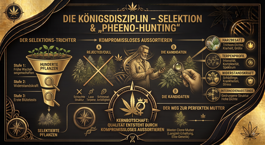 Die Königsdisziplin – Selektion & „Pheno-Hunting“ zur perfekten Mutterpflanze