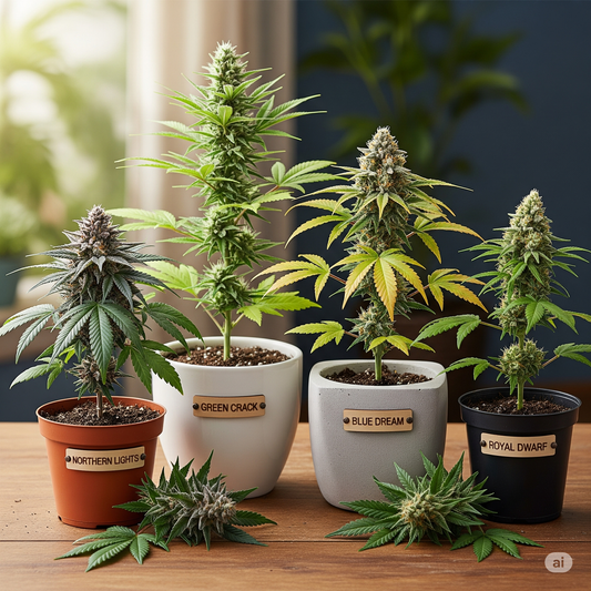Die 5 besten Cannabis-Sorten für Anfänger