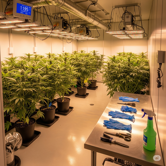 Sauberkeit im Grow-Zelt