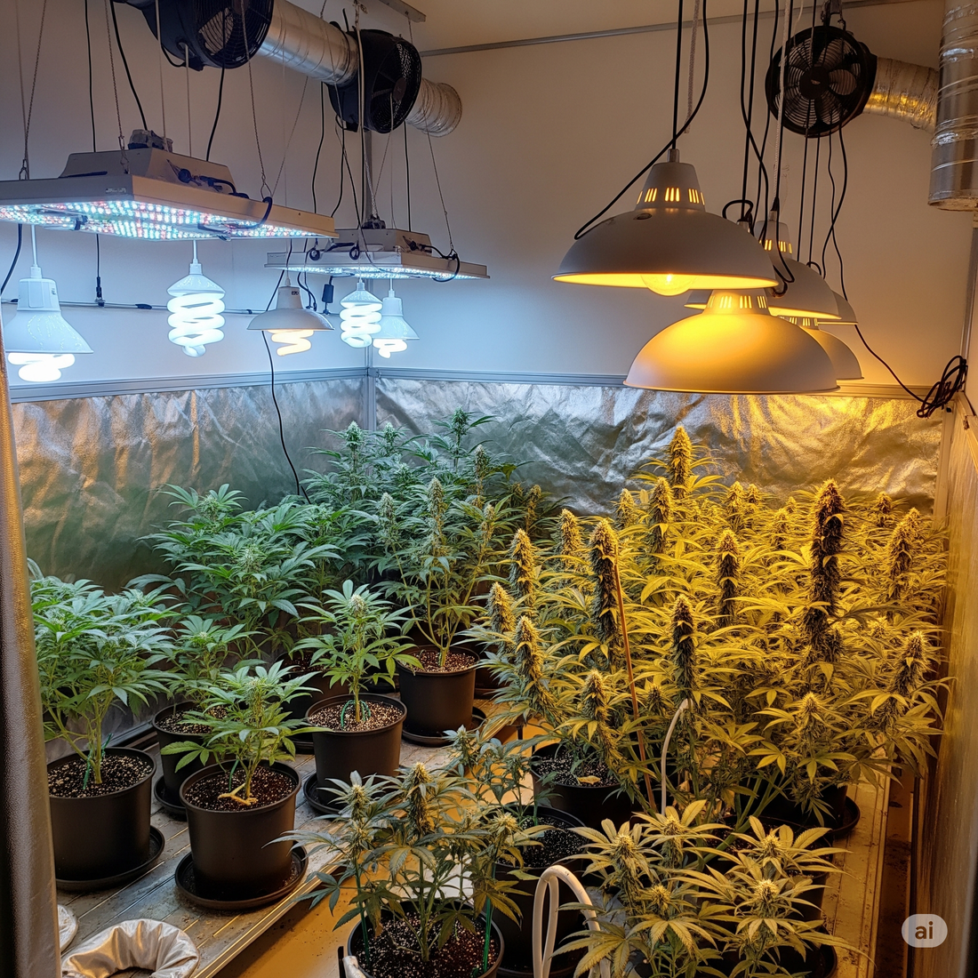 LED vs. HPS vs. CFL