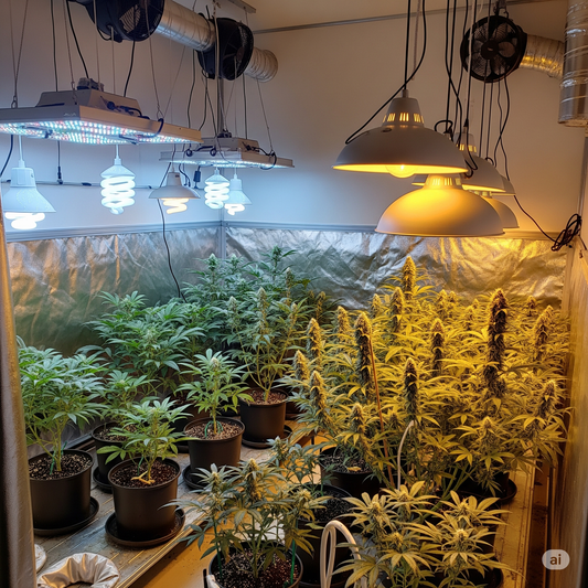 LED vs. HPS vs. CFL
