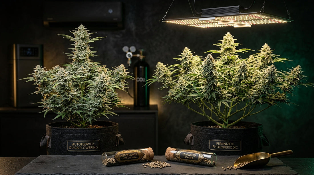 Autoflower vs. Feminisierte Samen: Was ist wirklich besser für Anfänger?