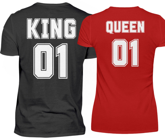 King Queen Basic T-Shirt Bundle