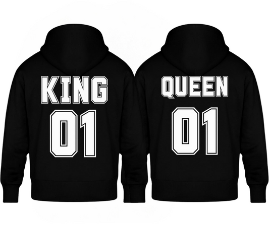 King Queen Oversized Hoodie Bunde