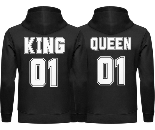 King Queen Organic Hoodie