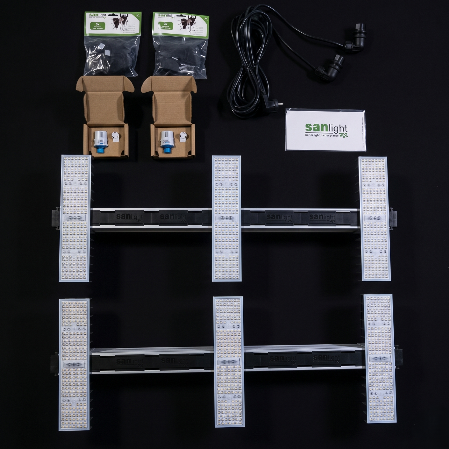SANlight EVO Serie – High-End LED Grow-Set inkl. Dimmer Grow Zubehör von Sanlight